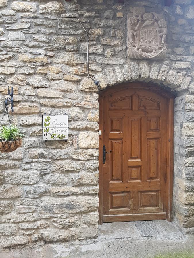 Casa Simon Pension Roda de Isábena Buitenkant foto